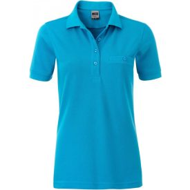 James & Nicholson Ladies Workwear Polo Pocket