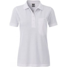 James & Nicholson Ladies Workwear Polo Pocket