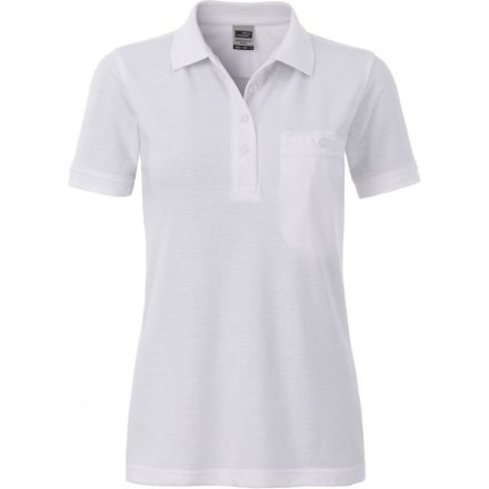 James & Nicholson Ladies Workwear Polo Pocket