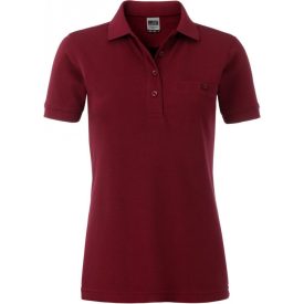 James & Nicholson Ladies Workwear Polo Pocket