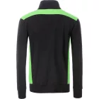 James & Nicholson Workwear Half Zip Sweat