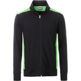 James & Nicholson Men's Workwear Sweat Jacket