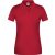 James&Nicholson galléros női póló Workwear 200 piros