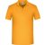 James&Nicholson galléros póló Bio Workwear 200 aranysárga