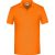 James&Nicholson galléros póló Bio Workwear 200 narancssárga