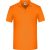 James&Nicholson galléros póló Bio Workwear 200 narancssárga