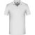 James&Nicholson galléros póló Bio Workwear 200 fehér