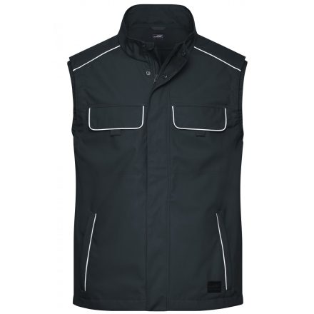 James&Nicholson softshell mellény Solid Light 250 carbon