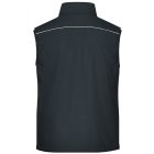 James&Nicholson softshell mellény Solid Light 250 carbon