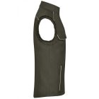 James&Nicholson softshell mellény Solid Light 250 olíva