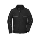 James&Nicholson softshell dzseki Solid Light 250 fekete