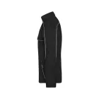 James&Nicholson softshell dzseki Solid Light 250 fekete