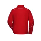 James&Nicholson softshell dzseki Solid Light 250 piros