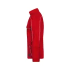 James&Nicholson softshell dzseki Solid Light 250 piros