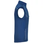 James&Nicholson softshell mellény Solid 320 sötét királykék