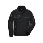 James&Nicholson softshell dzseki Solid 320 fekete