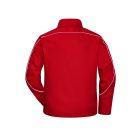 James&Nicholson softshell dzseki Solid 320 piros