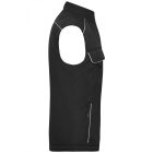 James&Nicholson softshell mellény Solid Winter fekete