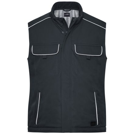 James&Nicholson softshell mellény Solid Winter carbon