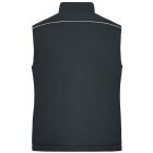 James&Nicholson softshell mellény Solid Winter carbon