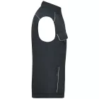 James&Nicholson softshell mellény Solid Winter carbon