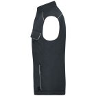 James&Nicholson softshell mellény Solid Winter carbon