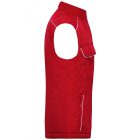 James&Nicholson softshell mellény Solid Winter piros