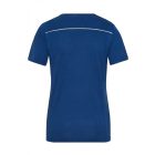 James&Nicholson póló Solid Workwear 160 sötét királykék-fehér