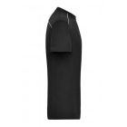 James&Nicholson póló Solid Workwear 160 fekete-fehér