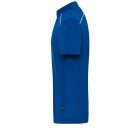 James&Nicholson galléros póló Solid 200 királykék-fehér