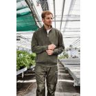 James&Nicholson pulóver Solid 290 olíva-fehér