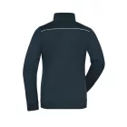 James&Nicholson női polár pulóver Solid Knitted 280 tengerkék-tengerkék