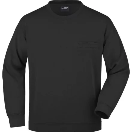 James & Nicholson Sweatshirt with Breastpocket