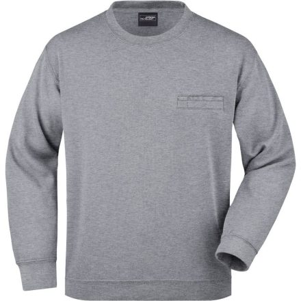 James & Nicholson Sweatshirt with Breastpocket