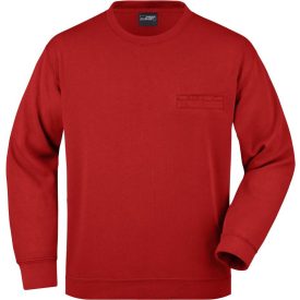 James & Nicholson Sweatshirt with Breastpocket