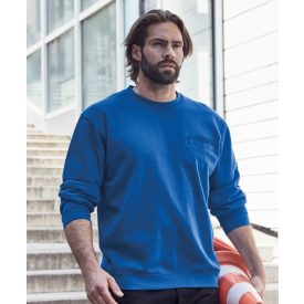 James & Nicholson Sweatshirt with Breastpocket