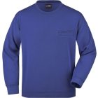 James & Nicholson Sweatshirt with Breastpocket