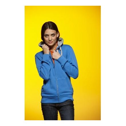 James & Nicholson Ladies' Lifestyle Hooded Sweat Jacket