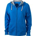 James & Nicholson Ladies' Lifestyle Hooded Sweat Jacket