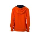 James & Nicholson Ladies' Lifestyle Hooded Sweat Jacket