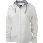 James & Nicholson Ladies' Lifestyle Hooded Sweat Jacket