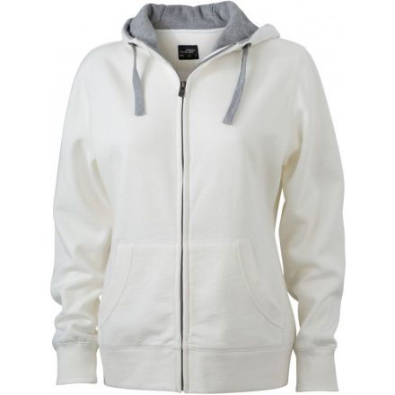 James & Nicholson Ladies' Lifestyle Hooded Sweat Jacket