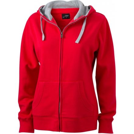 James & Nicholson Ladies' Lifestyle Hooded Sweat Jacket