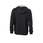 James & Nicholson Men's Lifestyle Hooded Sweat Jacket