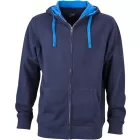 James & Nicholson Men's Lifestyle Hooded Sweat Jacket