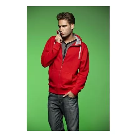 James & Nicholson Men's Lifestyle Hooded Sweat Jacket