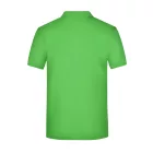 James&Nicholson galléros póló Plain Piqué 195 lime-fehér