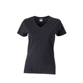 James & Nicholson Ladies' Slim Fit T-Shirt with V-Neck