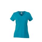 James & Nicholson Ladies' Slim Fit T-Shirt with V-Neck