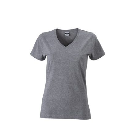 James & Nicholson Ladies' Slim Fit T-Shirt with V-Neck